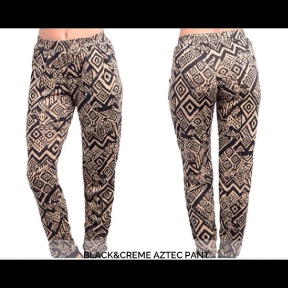NWOT Aztec Joggers